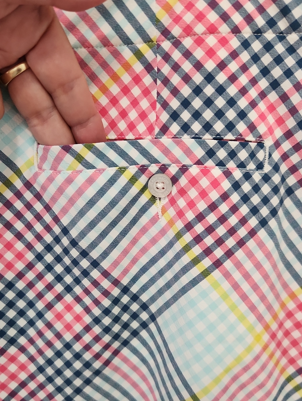 Lady Hagen Plaid Check Golf Skort Size 14 - Picture 3 of 11